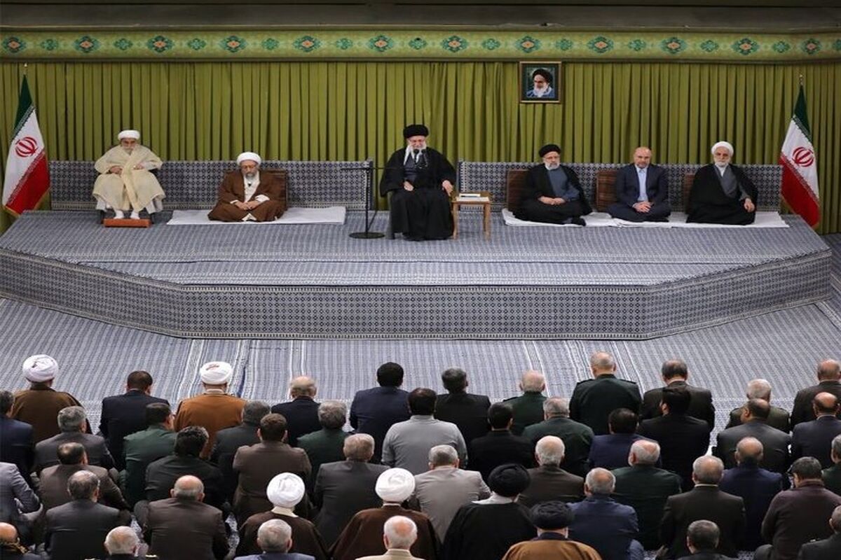 دیدار رهبر انقلاب با سفرای کشورهای اسلامی