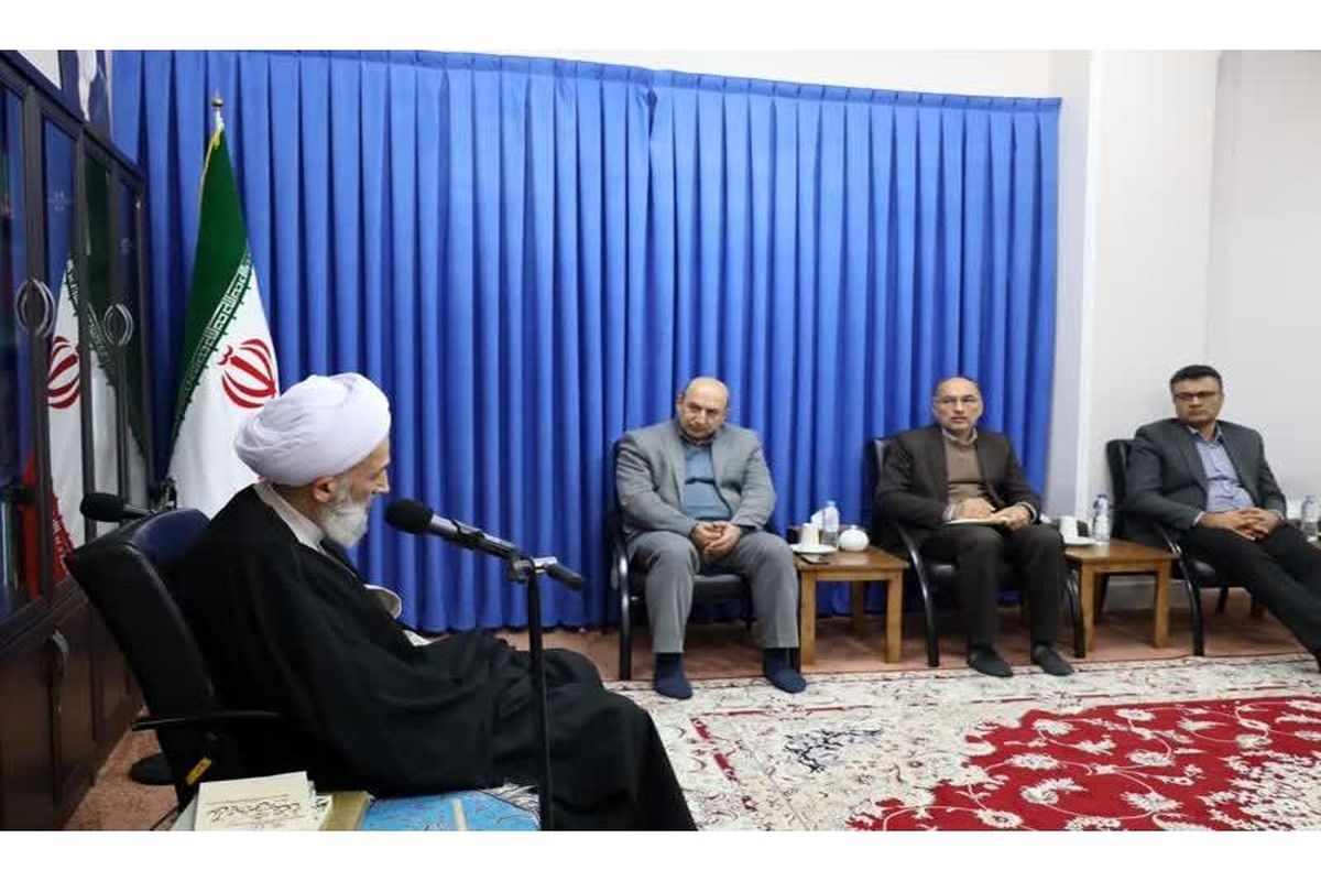 آیت الله لائینی در دیدار با معاون وزیر جهاد کشاورزی