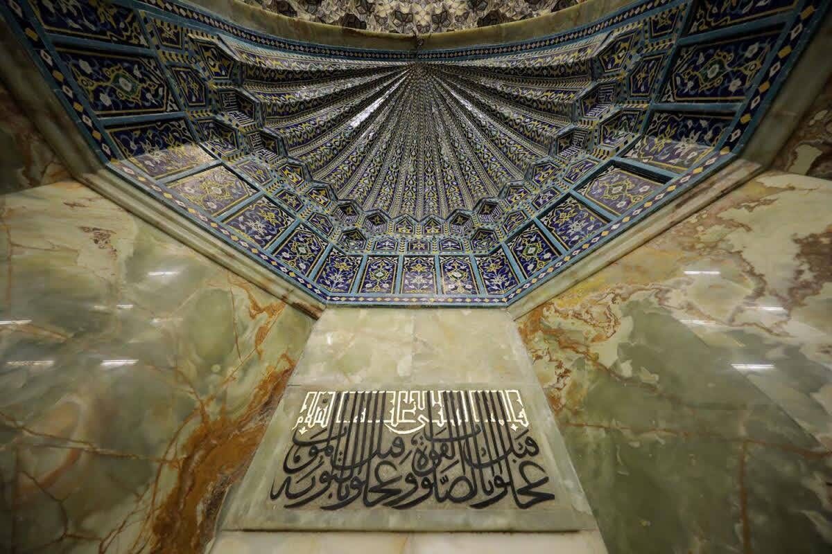 محراب ایوان مقصوره 