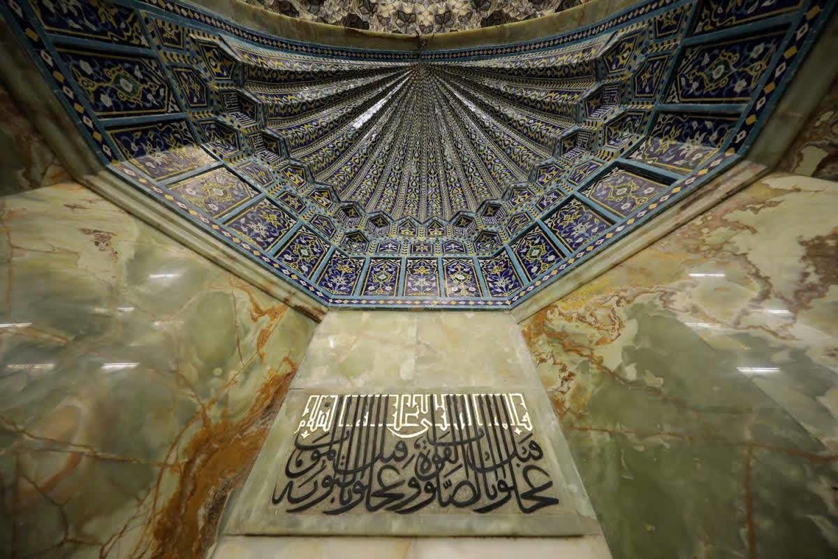 محراب ایوان مقصوره 