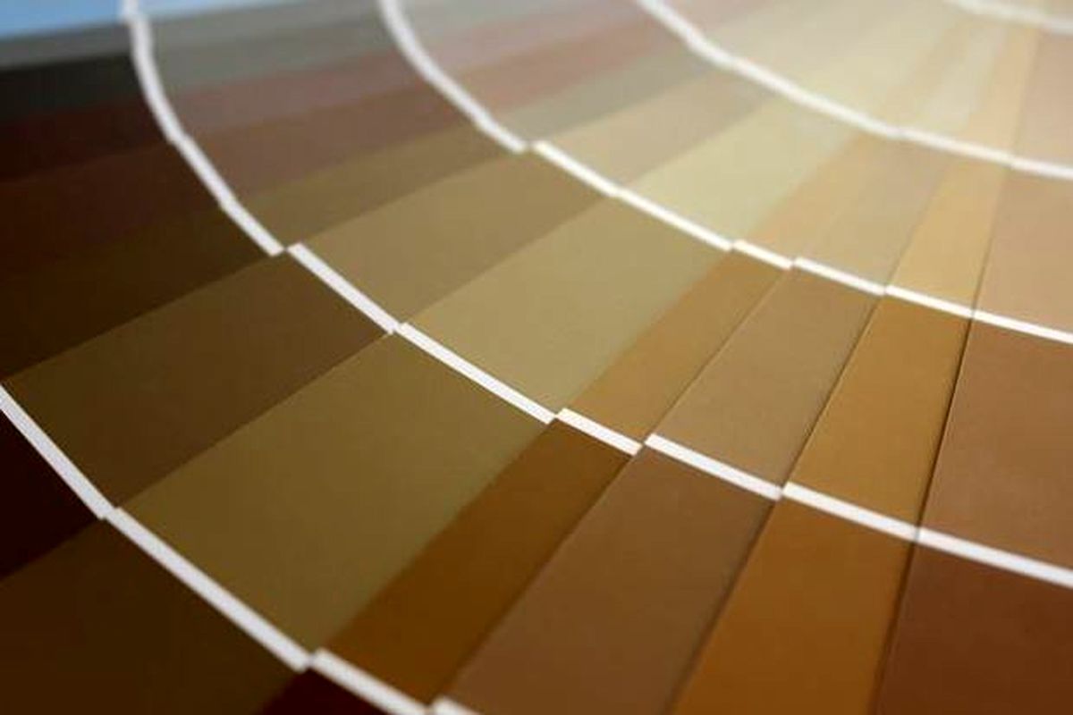 رنگ قهوه ای1