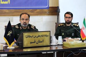 برگزاری کارگروه رفع موانع اشتغال سربازان وظیفه سپاه قم
