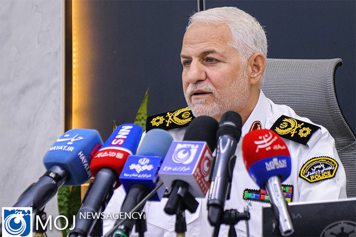 نشست خبری رئیس پلیس راهور