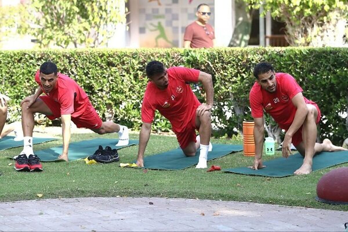 تمرینات پرسپولیس