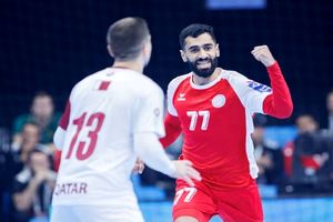 هندبال بحرین در وقت اضافه قطر را شکست داد و قهرمان آسیا شد