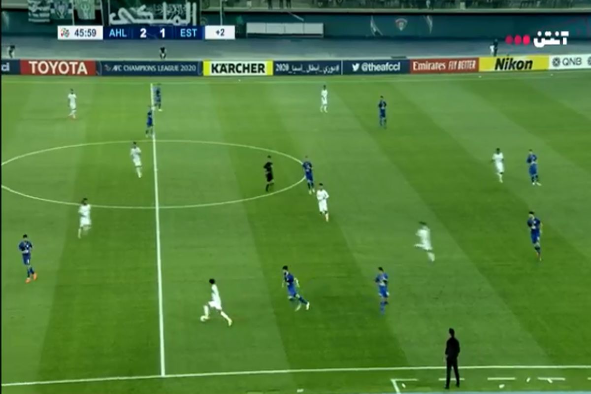 بازی استقلال و الاهلی