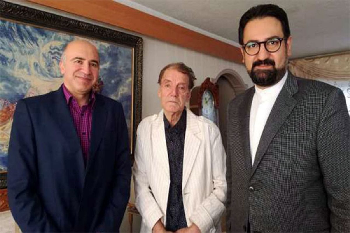 عیادت از درویش رضا منظمی