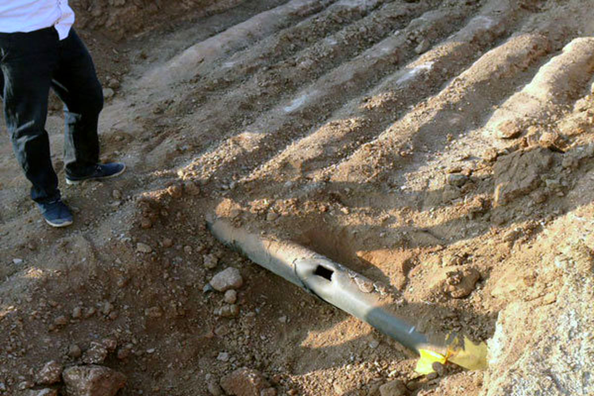 شکستگی لوله گاز