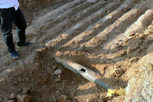 لوله اصلی گاز در پرند شکست