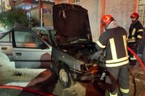 حریق خودرو پژو ۴۰۵ در بلوار محیط‌بان بندرعباس با حضور به‌موقع آتش‌نشانان مهار شد