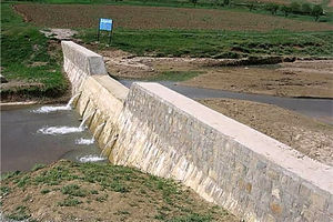 خوشحالی مردم جغتای از طرح آبخیزداری بندآبگیری این شهرستان