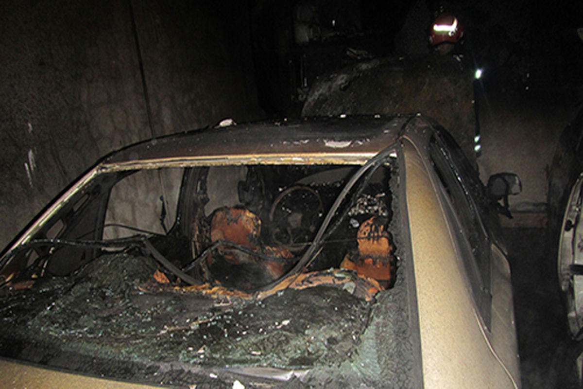 آتش سوزی رشت