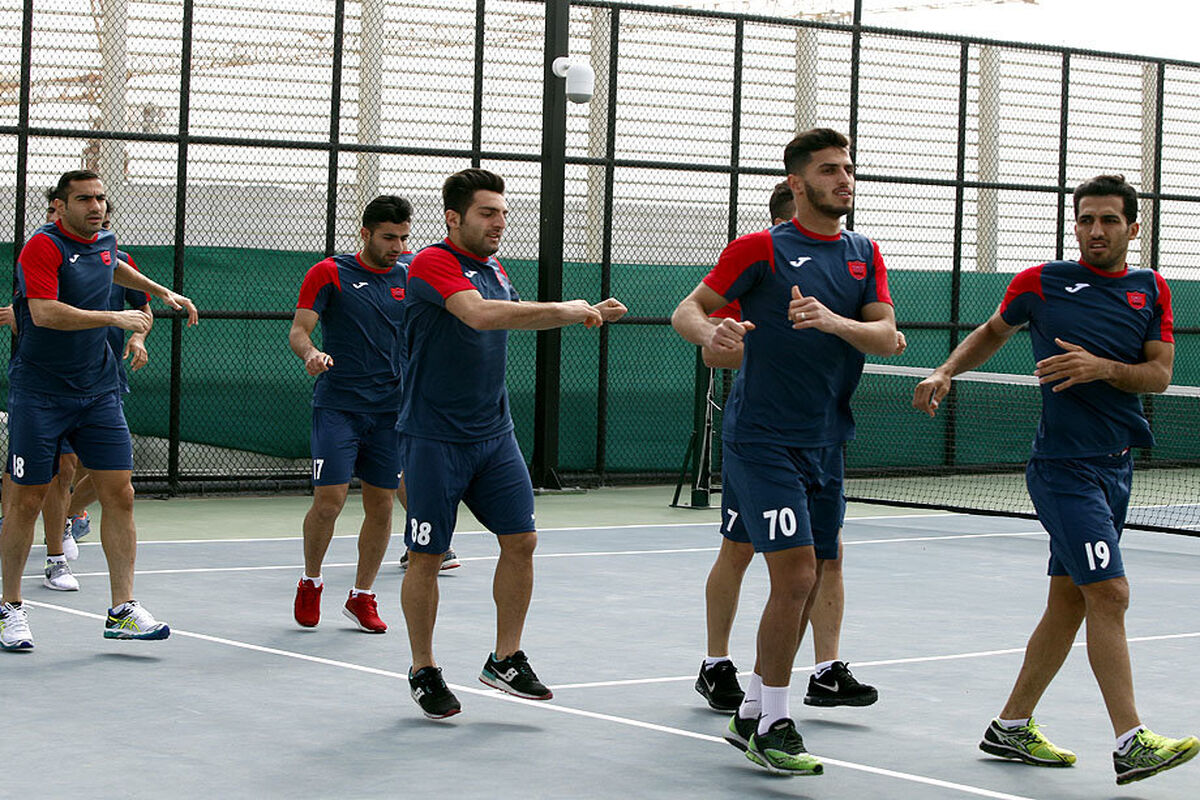 تمرین پرسپولیس