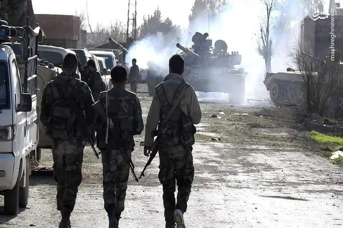 خروج عناصر گروه تروریستی «فیلق الشام»