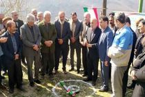 آغاز عملیات اجرایی پروژه آبرسانی «شهدای هزارجریب » گلوگاه