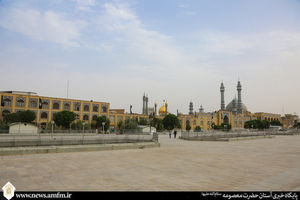 معرفی بزرگ‌ترین صحن حرم حضرت مصعومه(س) با نام جوادالائمه (ع)