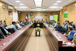 نشست فرماندهان پایگاه های مقاومت بسیج منطقه آزاد انزلی