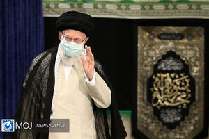 عزاداری شهادت حضرت امام رضا (ع) با حضور مقام معظم رهبری