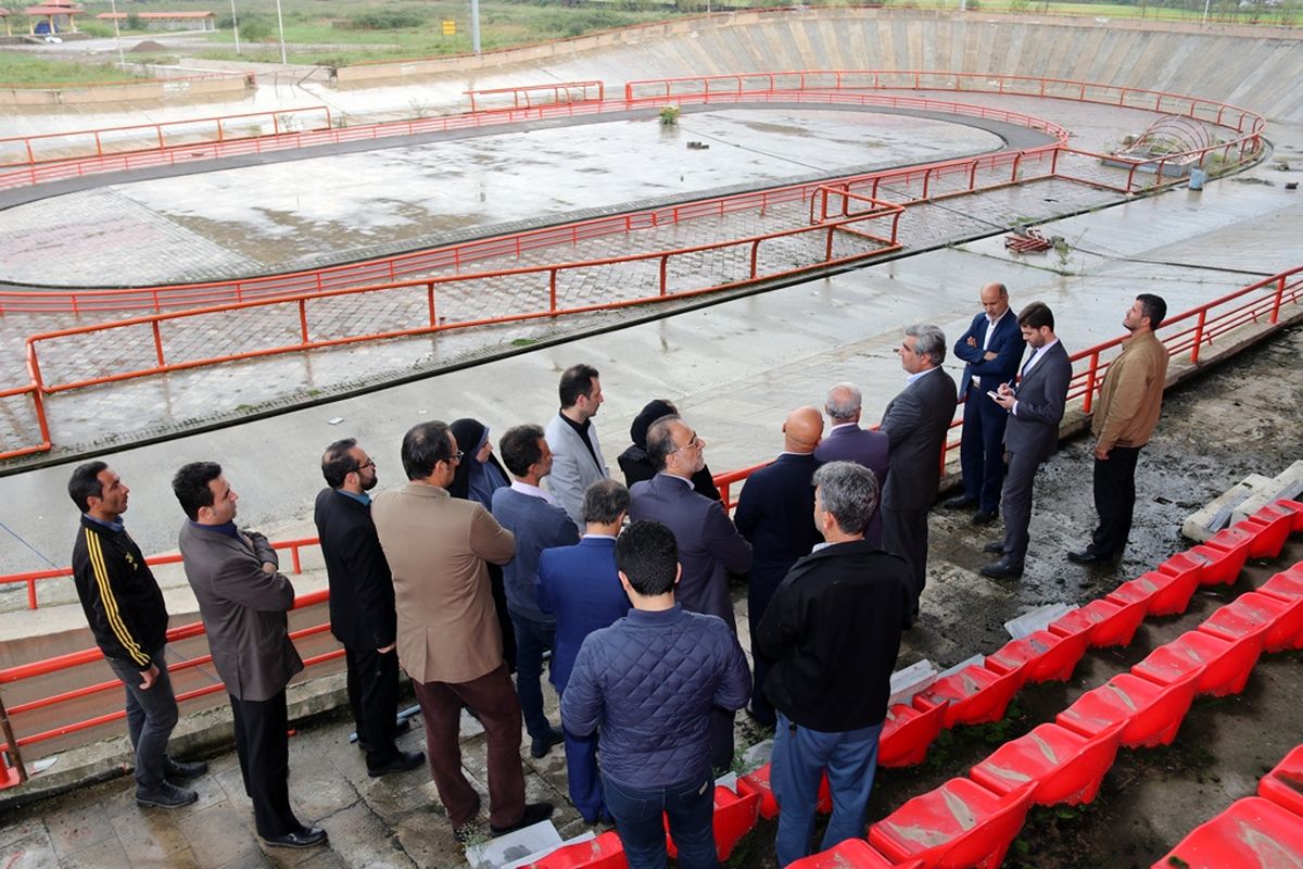 بازدید استاندار گیلان از پیست دوچرخه سوار رشت و لاهیجان