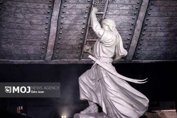  نماد فاتح خیبر در تهران رونمایی شد+ فیلم