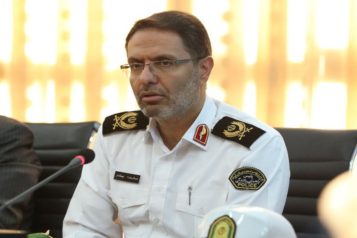 سردار مهماندار رئیس پلیس راهور پایتخت