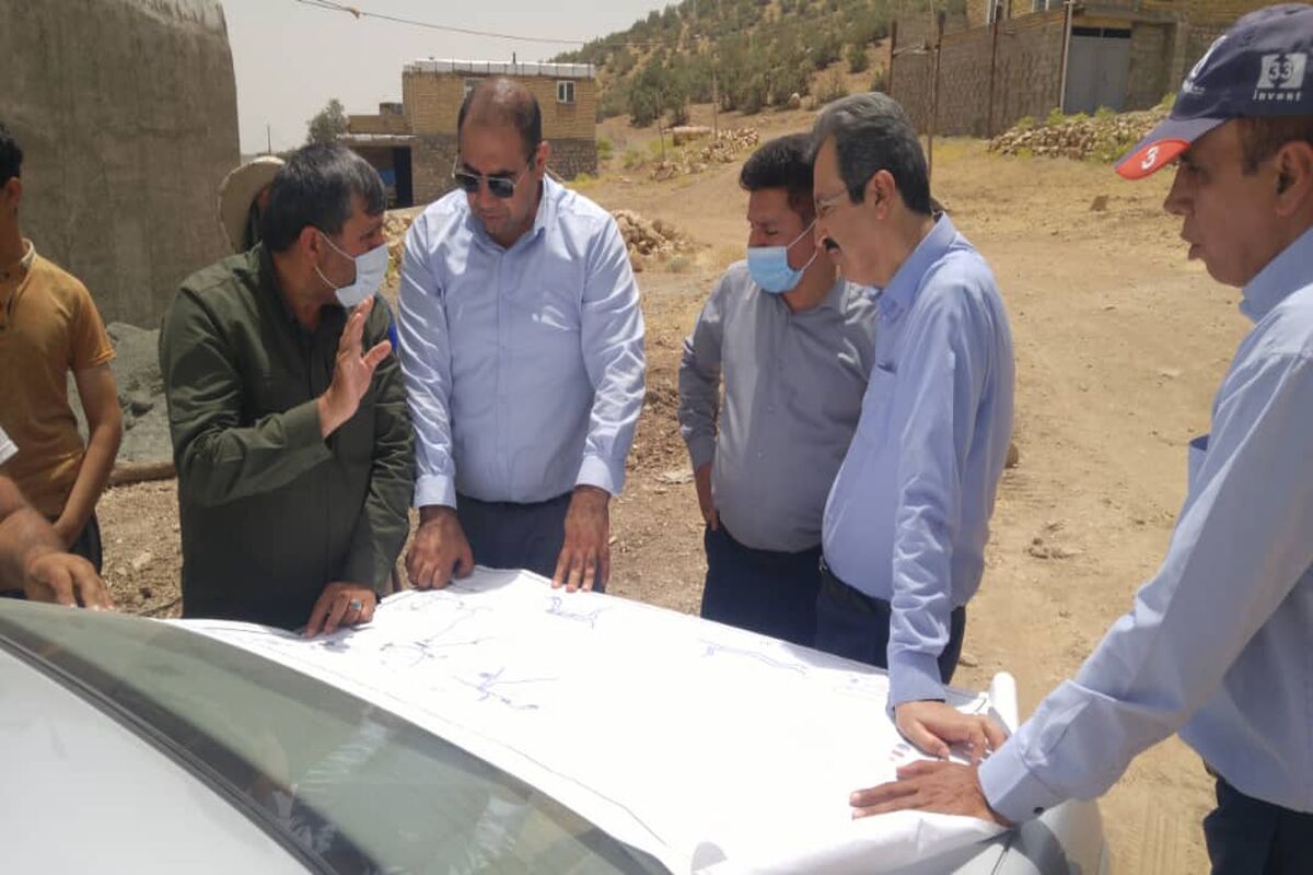 آبرسانی به روستاهای کرمانشاه 