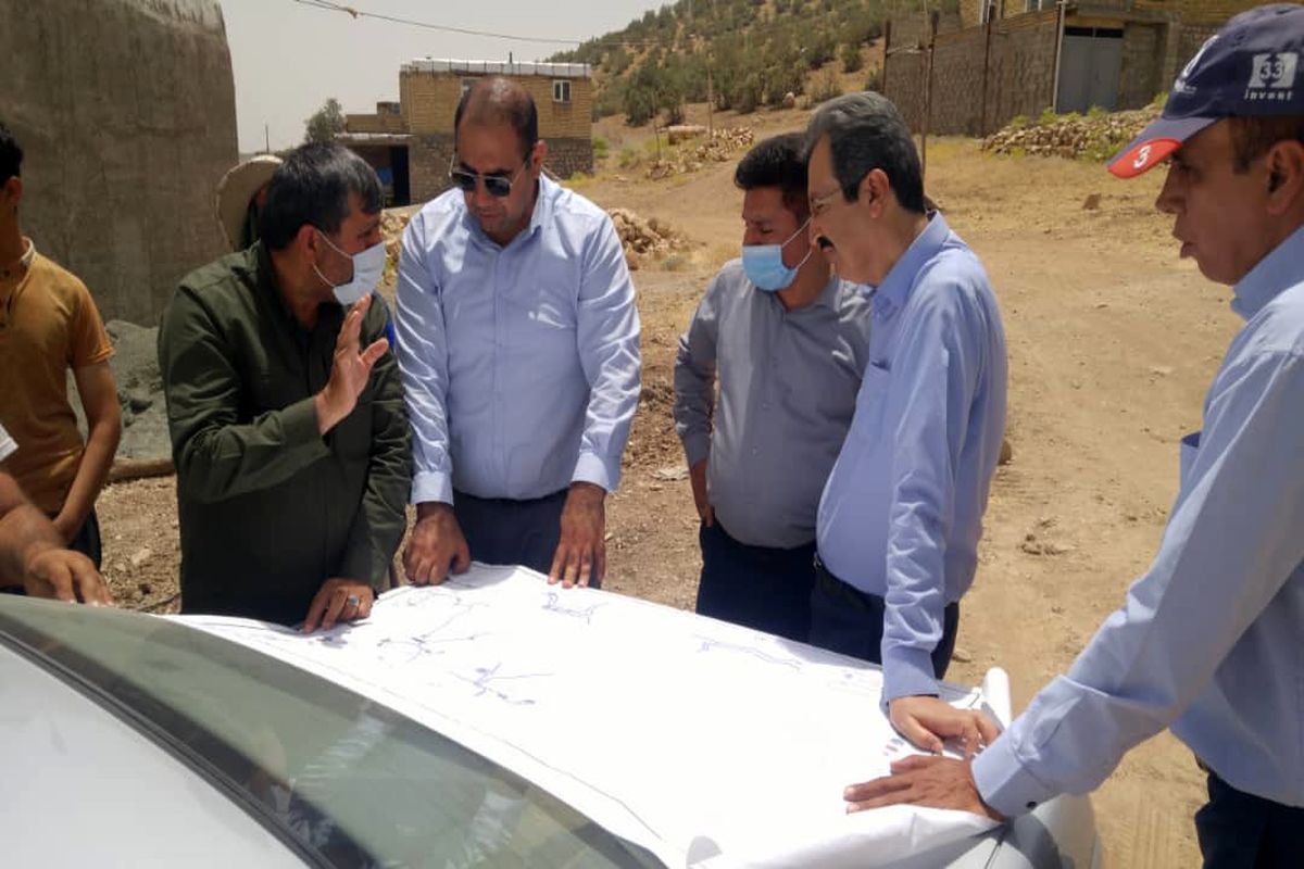 آبرسانی به روستاهای کرمانشاه 