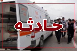 ۵ مصدوم در پی واژگونی خودروی ریو در جاده چوپانان - انارک