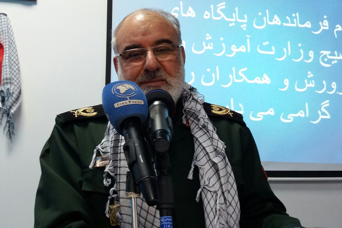 سردار علی پاشا محمدی معاون اجرایی سازمان بسیج مستضعفین 