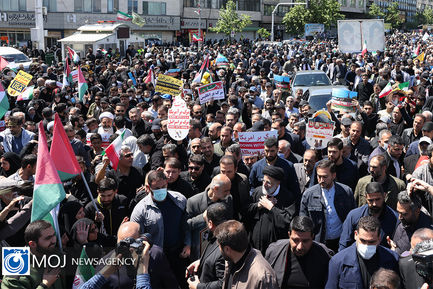 راهپیمایی روز جهانی قدس در تهران (2) 
