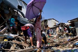 شمار قربانیان طوفان در فیلیپین به ۲۰۸ نفر رسید