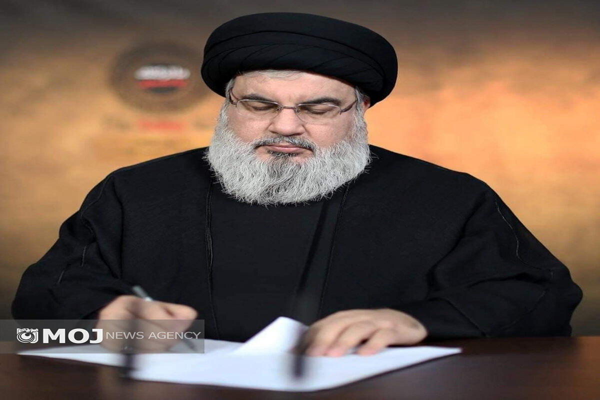 شهید سیدحسن نصرالله دبیرکل حزب‌الله لبنان