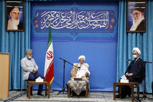 رئیس دانشگاه امام صادق (ع) با امام جمعه یزد دیدار کرد+عکس
