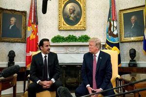 امیر قطر به دنبال میانجی گری بین ایران و آمریکا 