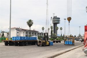 تخلیه و بارگیری حدود 2 میلیون تن کالا در بنادر