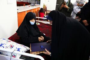 تجلیل از مادر شهیدان «دره باغی» انجام شد