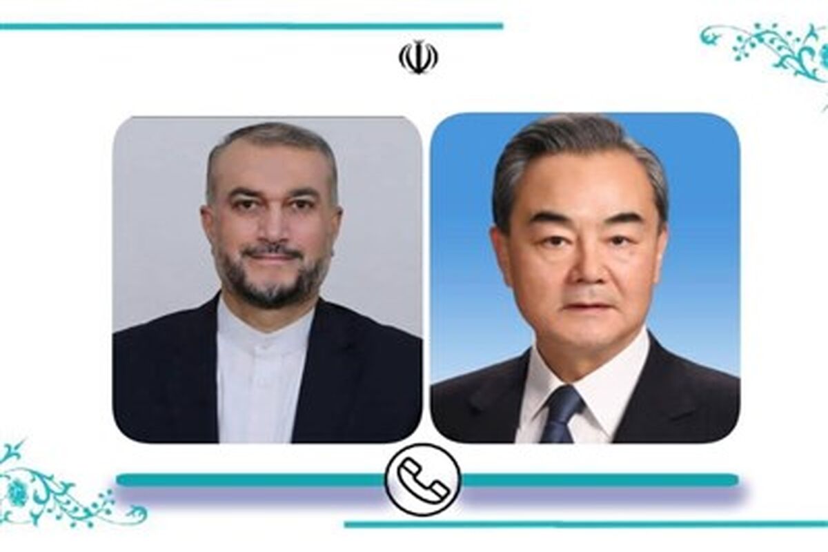 وزرای خارجه ایران و چین