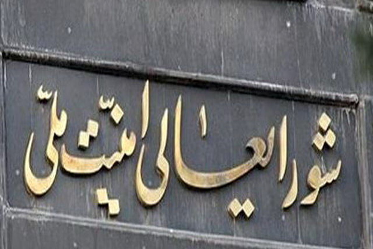 شورای عالی امنیت ملی