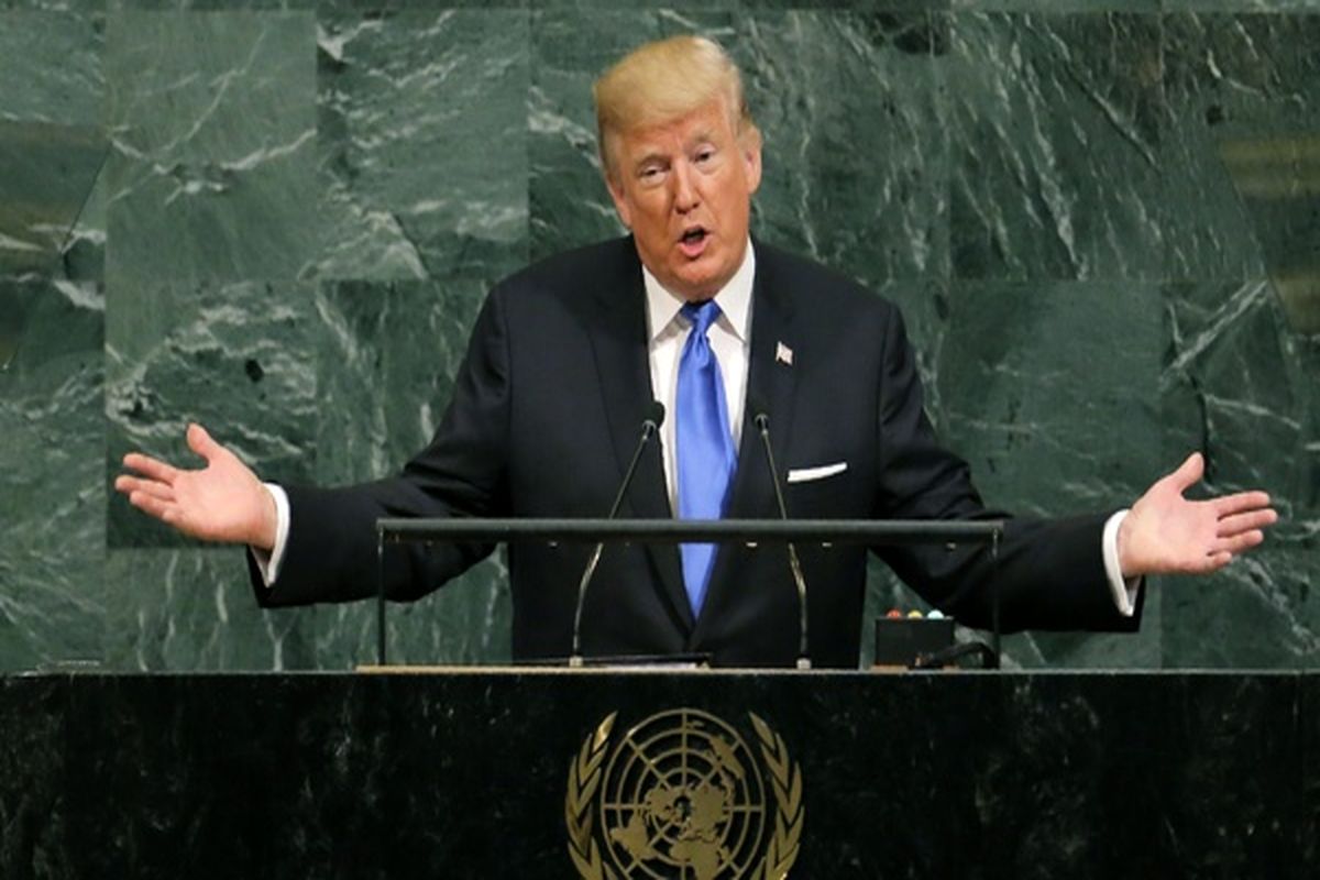 سخنرانی ترامپ در سازمان ملل