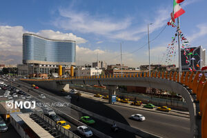 افتتاح پل دسترسی خیابان ستارخان به بزرگراه شهید چمران