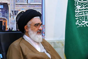 دیدار جمعی از نوجوانان قرآنی استان قم با آیت الله سعیدی