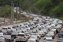 تردد در مسیر شمال به جنوب محور چالوس و آزادراه تهران - شمال ممنوع شد