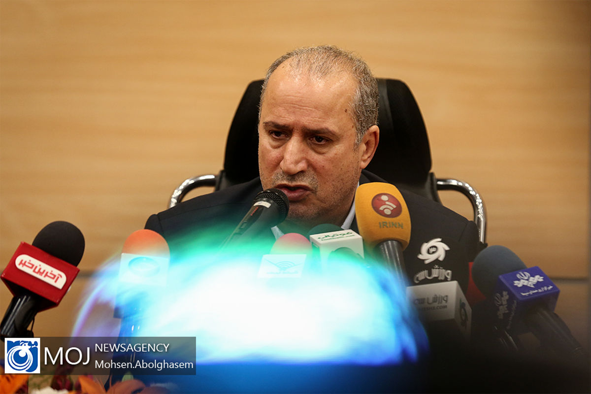 نشست خبری رییس فدراسیون فوتبال