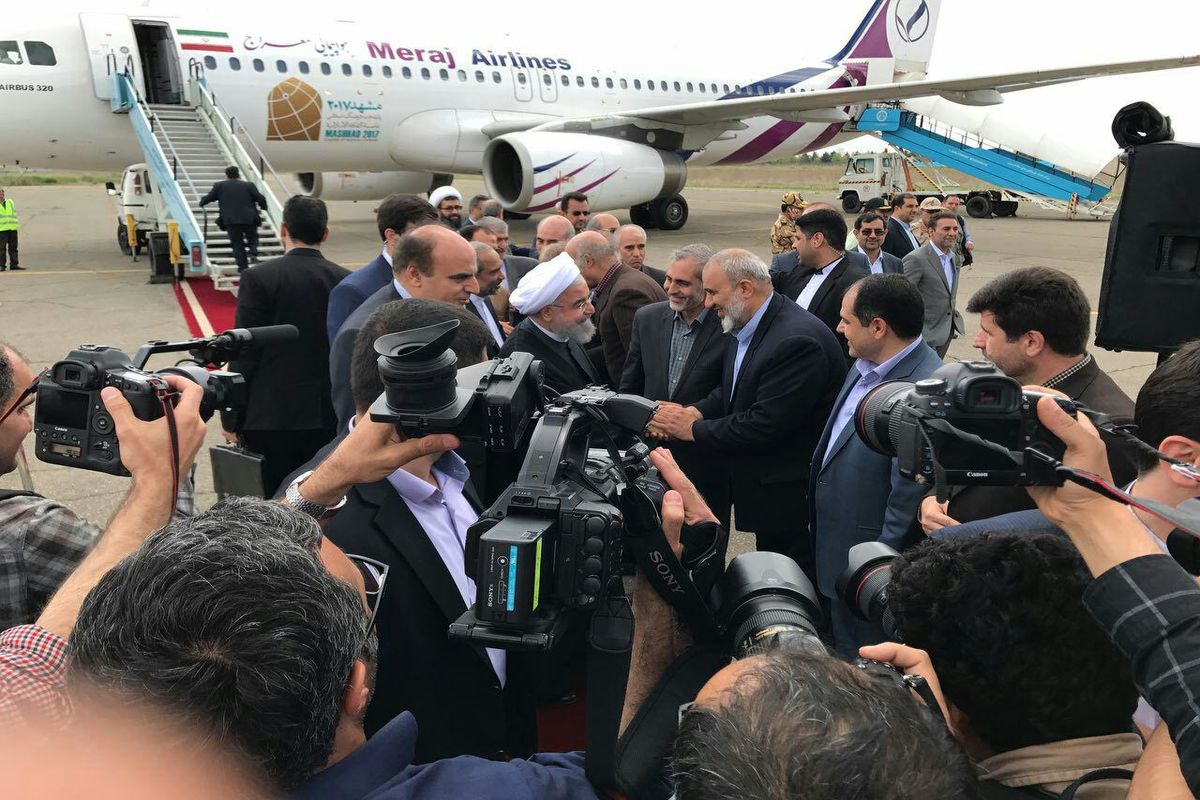 روحانی در کرمانشاه