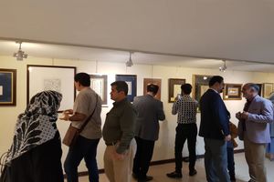 دو نمایشگاه شکسته نویسان معاصر و آثار مهدی حسینی افتتاح شد