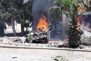 Heavy explosion in Syria's Daraa left several injured