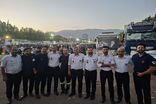 استقرار اورژانس ۱۱۵ استان اردبیل با ۵ دستگاه خودروی امدادی و ۱۲ نیروی عملیاتی در مراسم تشییع آقای شهید ایران