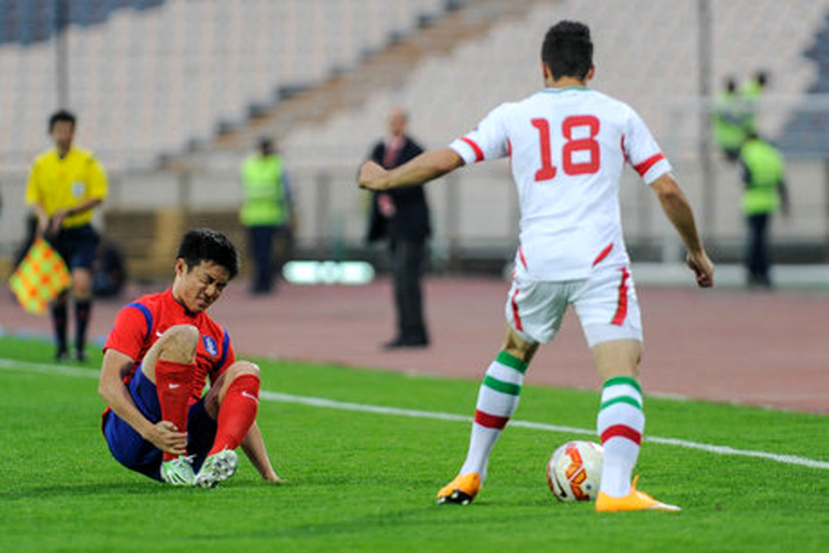 بازی ایران و کره