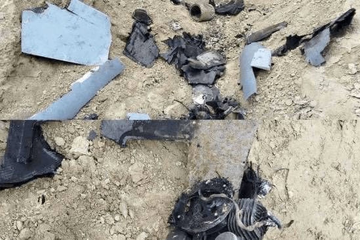 پهپاد انتحاری دشمن در بندرعباس