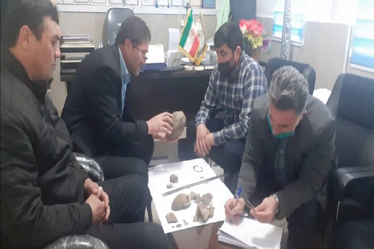 کشف اشیای تاریخی اردبیل
